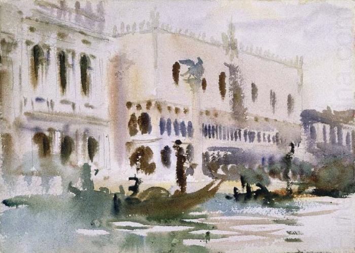 From the Gondola, John Singer Sargent